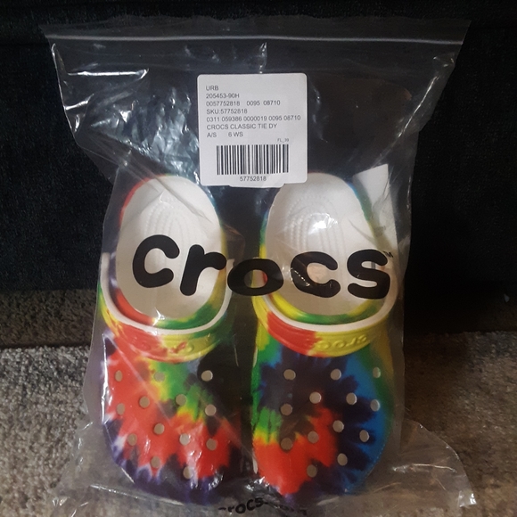 Urban Outfitters Tie Dye Crocks - Picture 5 of 5